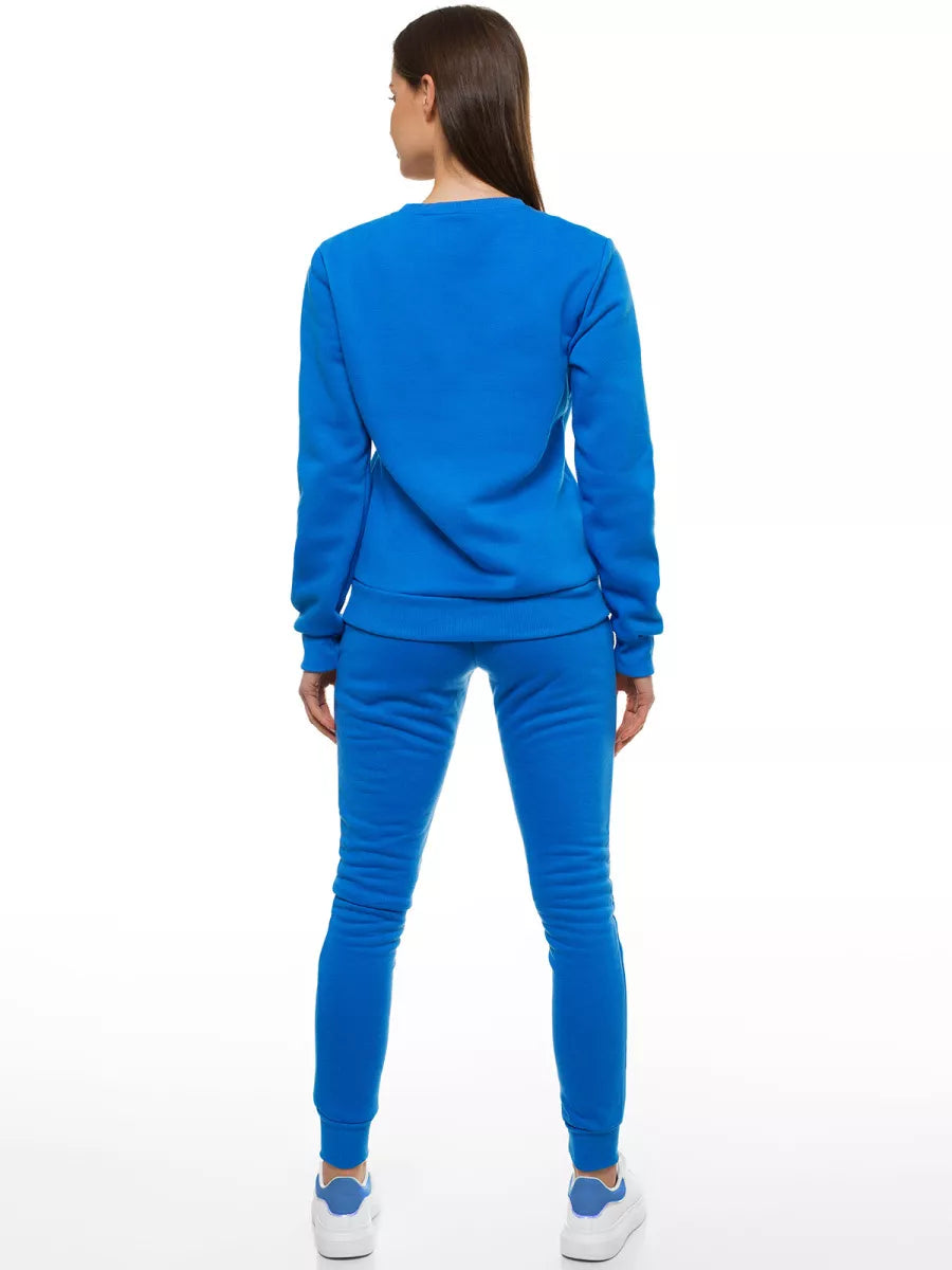 Moteriškas šviesiai mėlynas džemperis MAMA