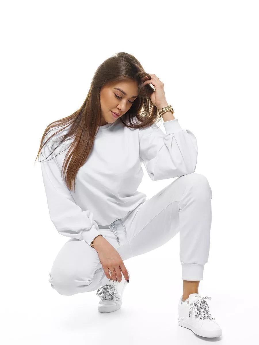 Baltas moteriškas sportinis komplektas Kotri