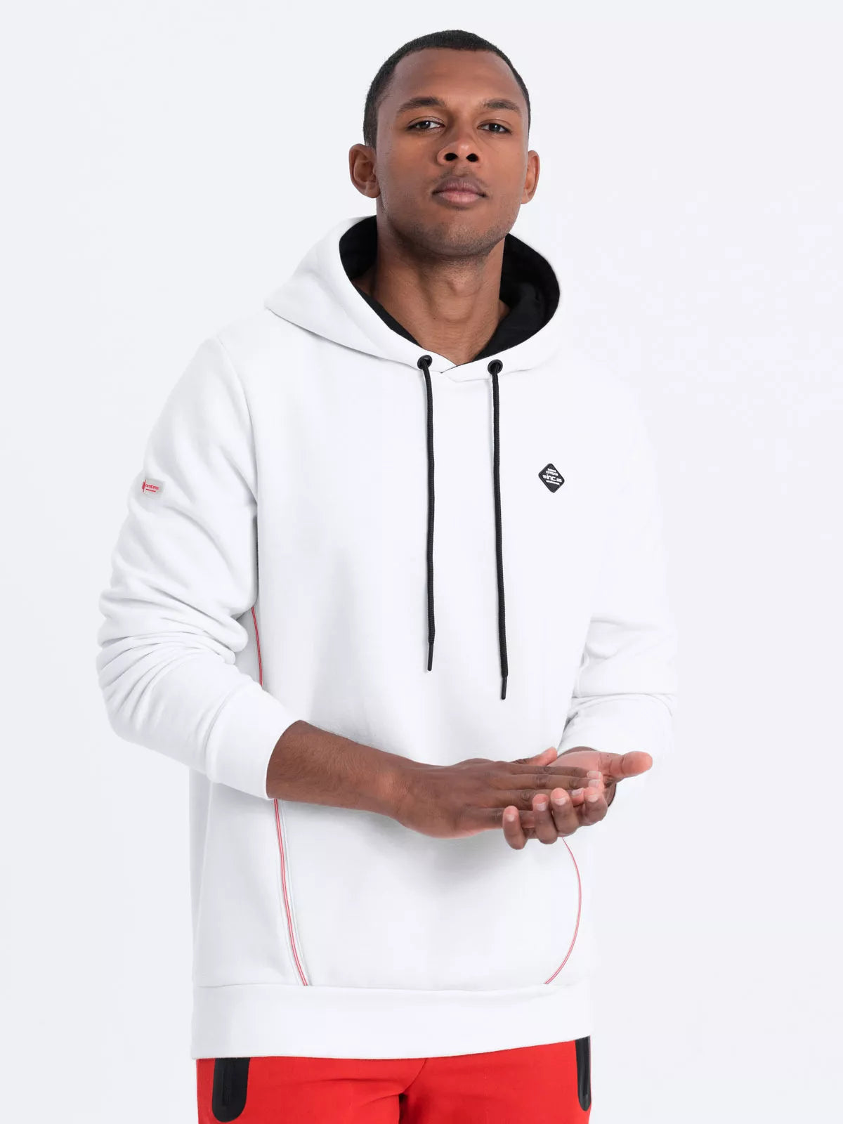 Baltas vyriškas džemperis Runo