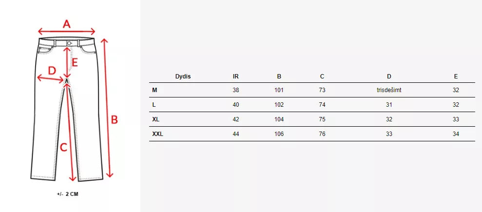 Vyriškos rudos kelnės  Oldy