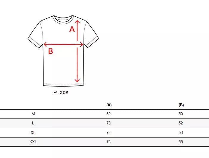 Rusvi marškinėliai Buga