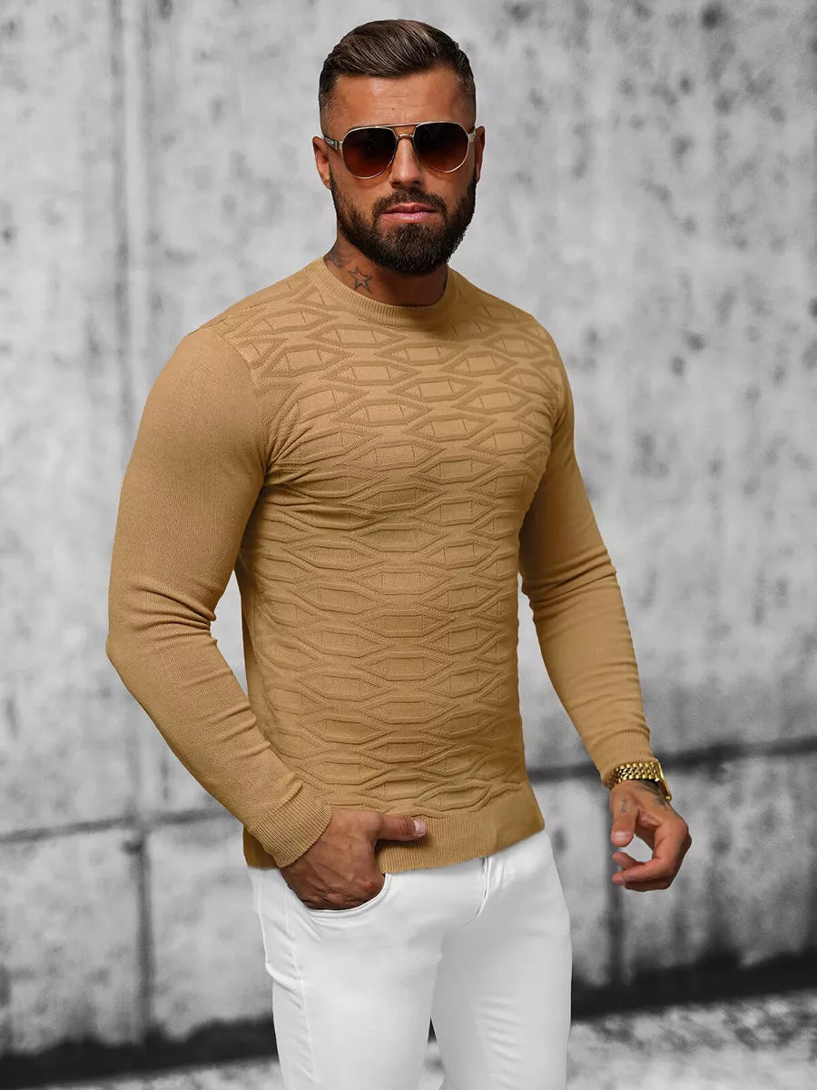 Rudas megztinis Heser