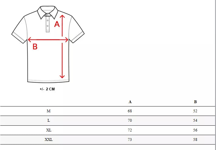 Rusvi polo marškinėliai Horen