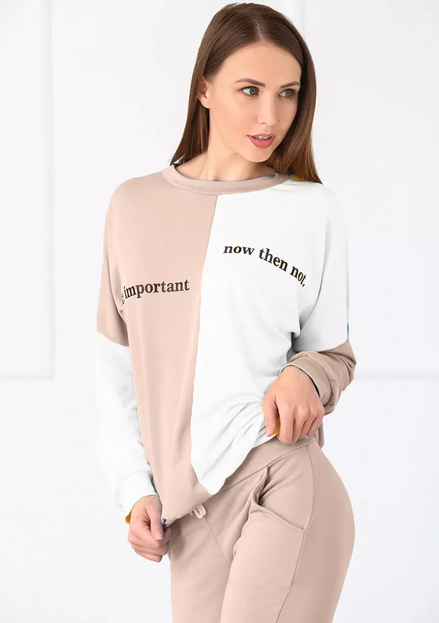 Rudas moteriškas sportinis komplektas Rubi