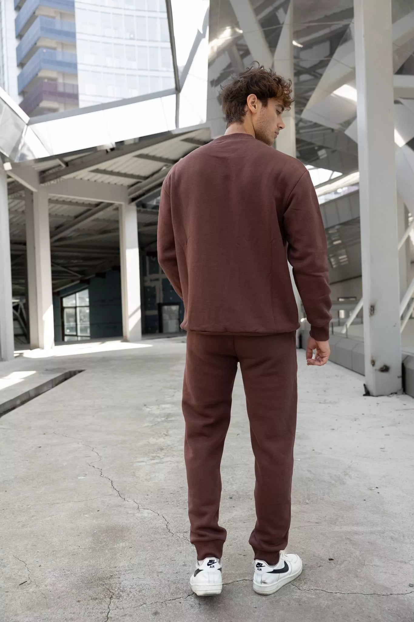 Rudas vyriškas komplektas Lipo