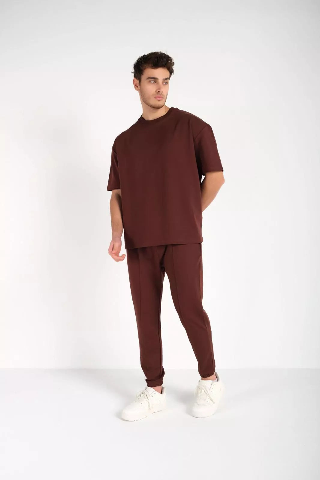 Vyriškas rudas komplektas SumerTop