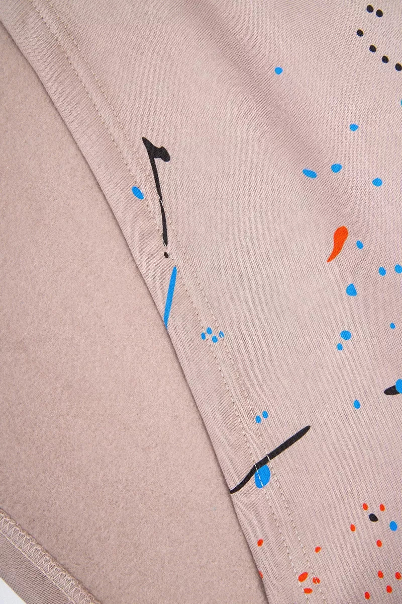 Moteriškas smėlinės spalvos komplektas Splash