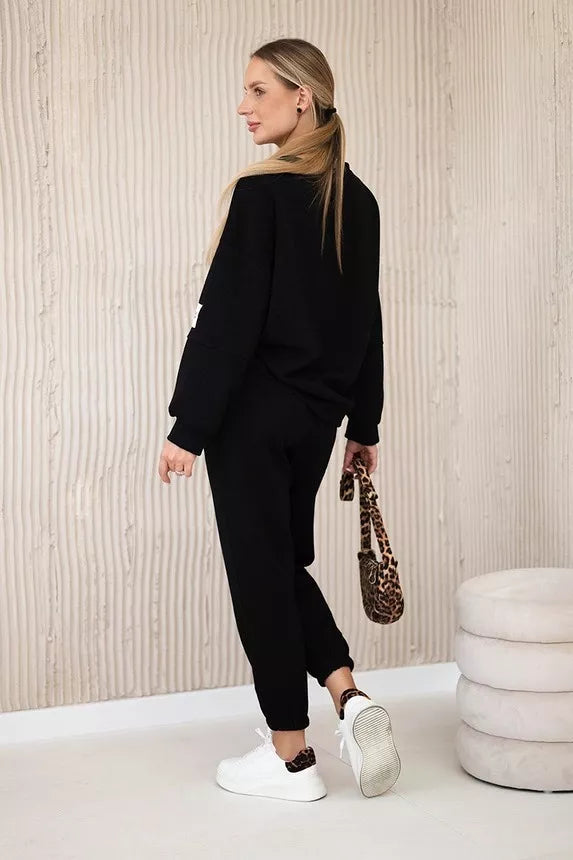 Moteriškas juodas komplektas Vesta