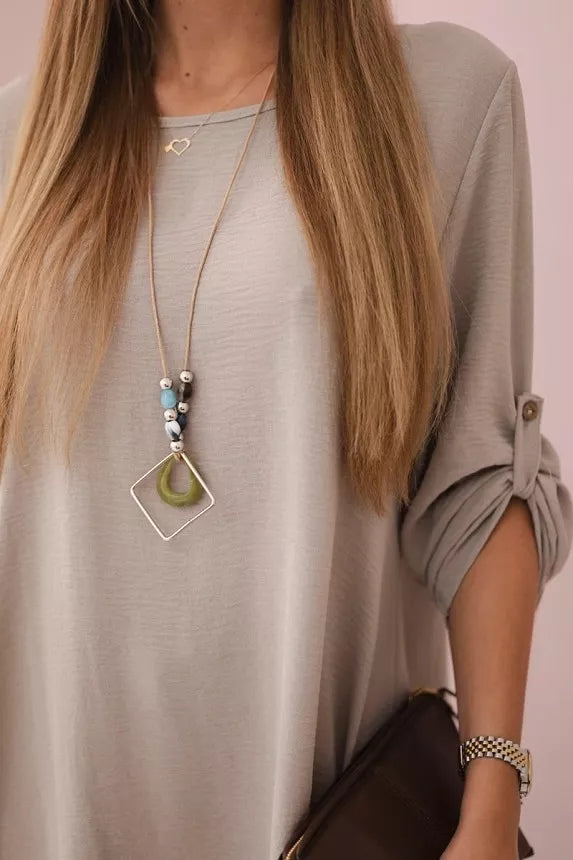 Moteriškas tamsiai rusvos spalvos komplektas Elis