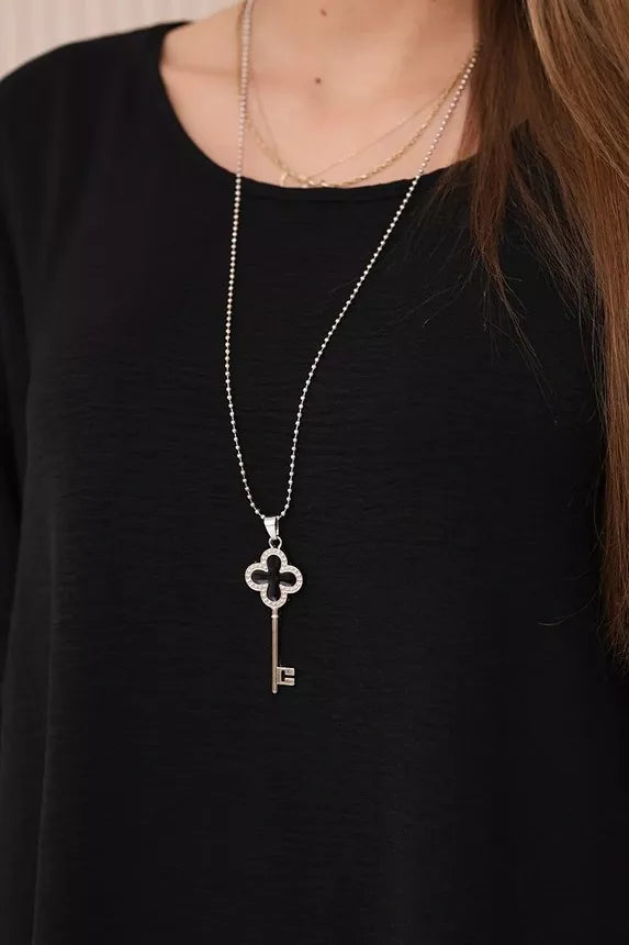 Moteriškas juodos spalvos komplektas Elis