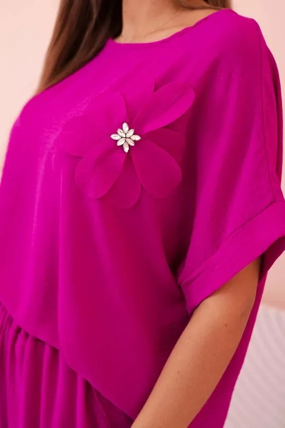 Moteriškas violetinis komplektas Loren