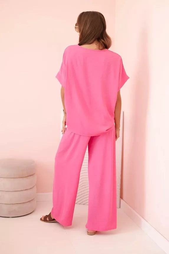 Moteriškas rožinis komplektas Loren