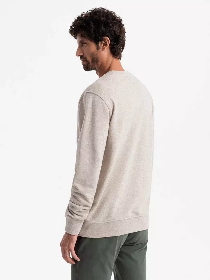 Vyriškas rusvas megztinis Montecarl