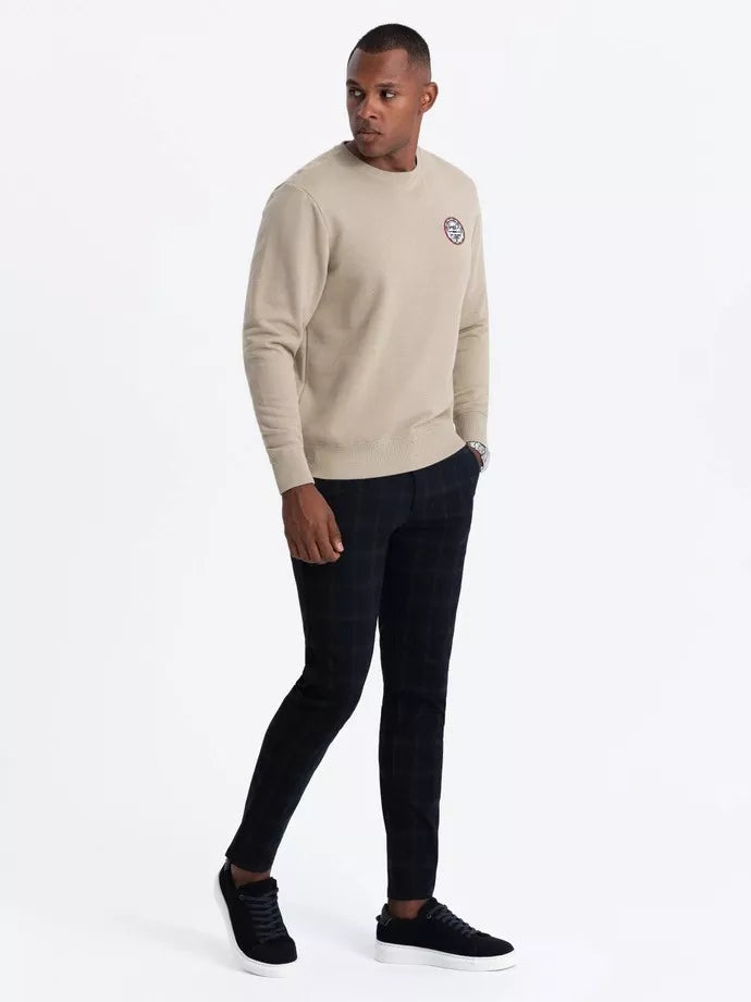 Vyriškas rusvas džemperis Solan