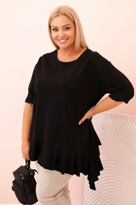 Moteriška juoda palaidinė Berin