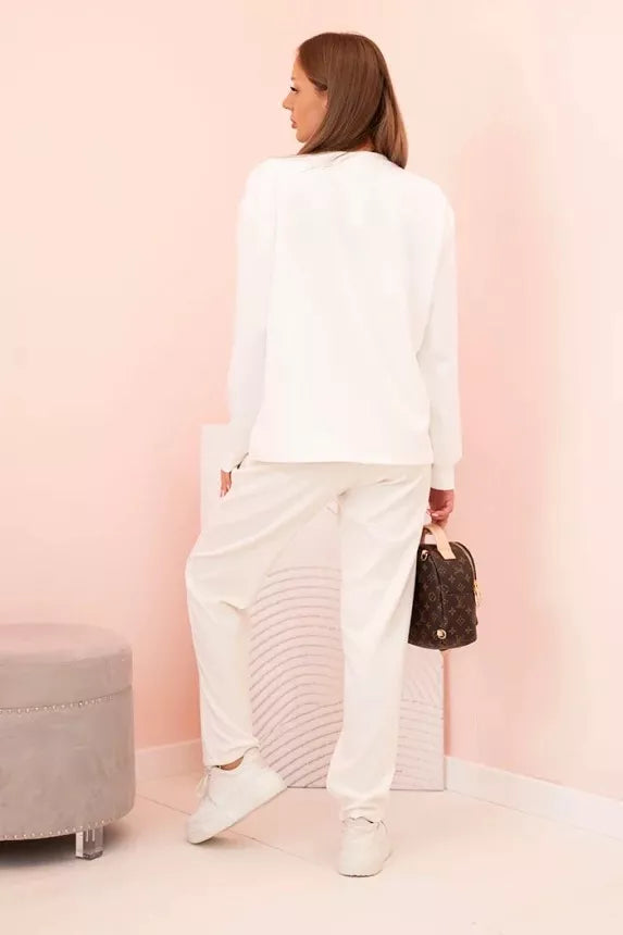 Moteriškas baltas komplektas Naomi