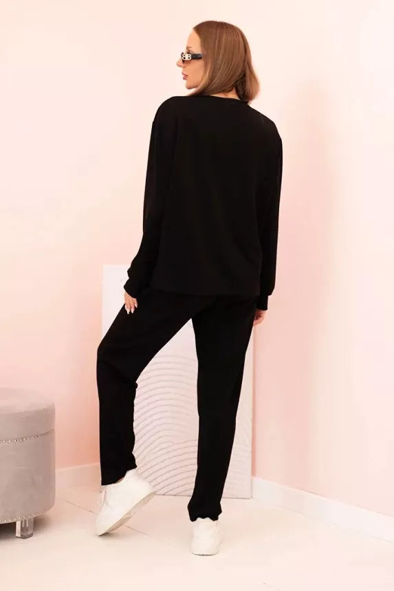 Moteriškas juodas komplektas Naomi