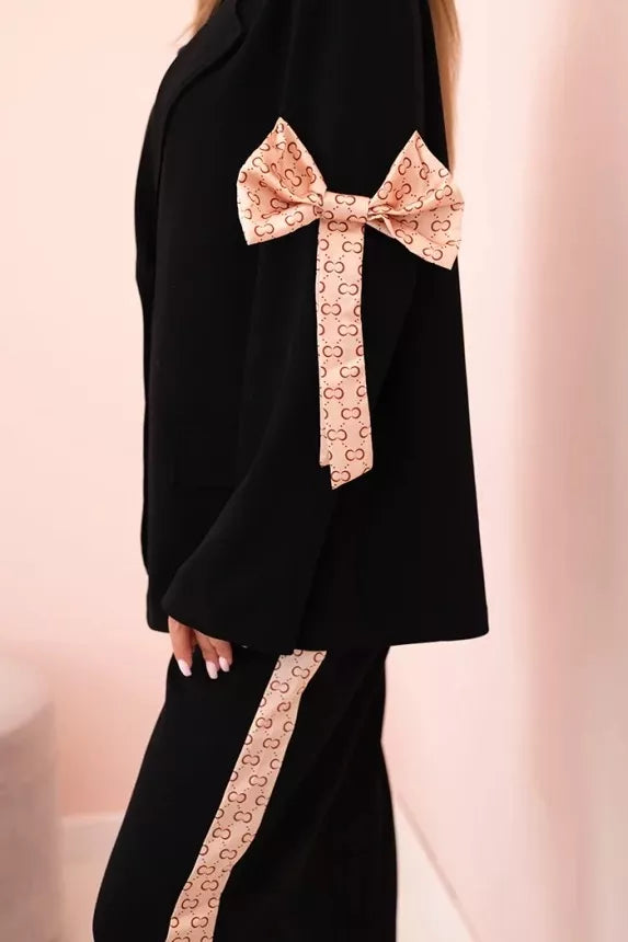 Moteriškas juodas komplektas Rene