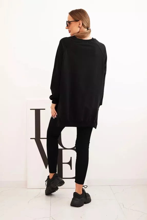 Moteriškas juodas komplektas Minimal