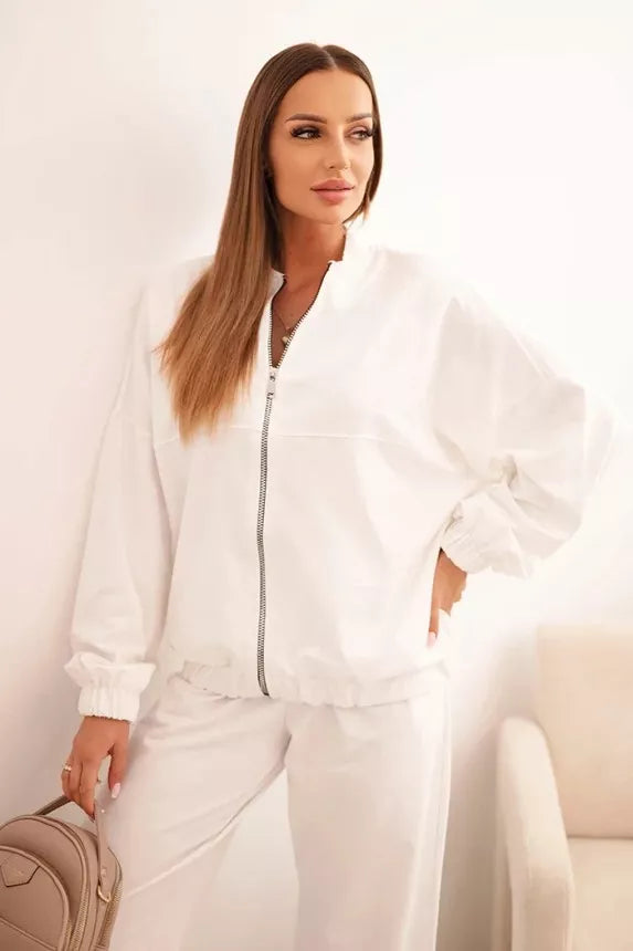 Moteriškas baltas komplektas Fan