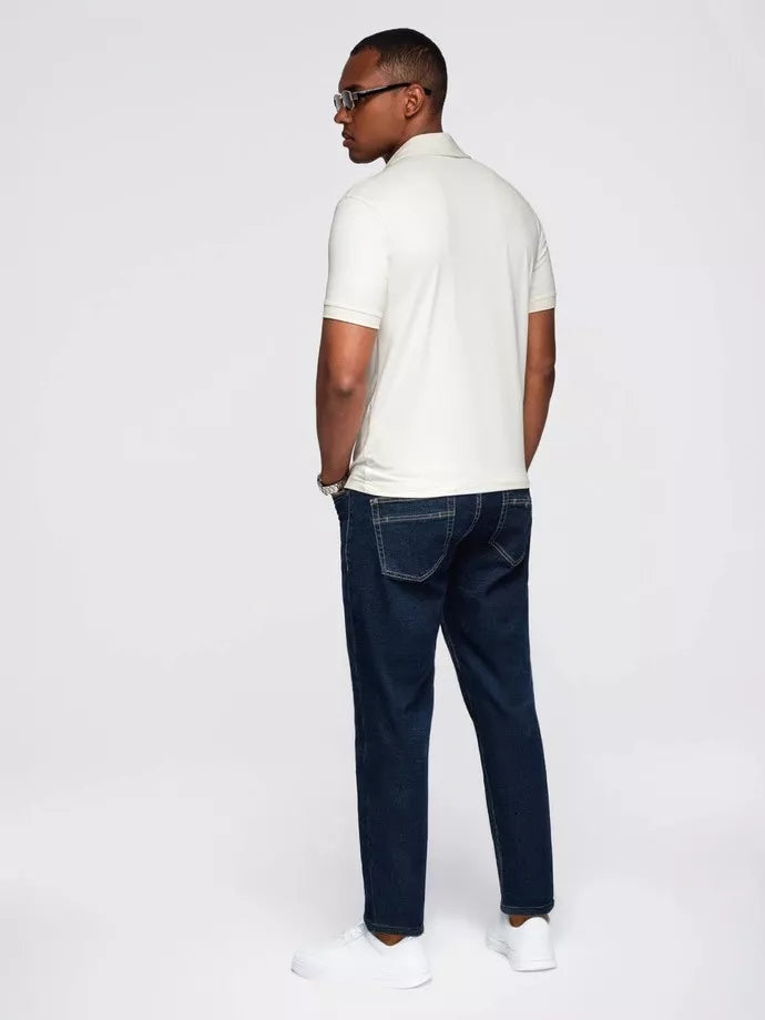 Vyriški rusvi polo marškinėliai Exim