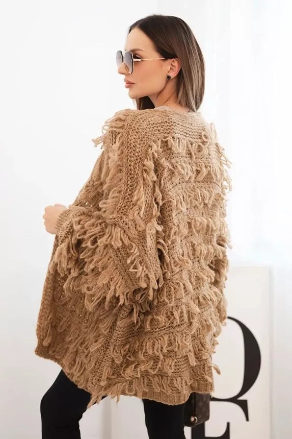 Moteriškas rudas kardiganas Uma