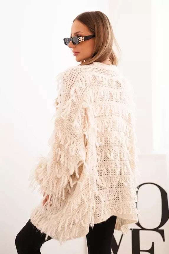 Moteriškas rusvas kardiganas Uma