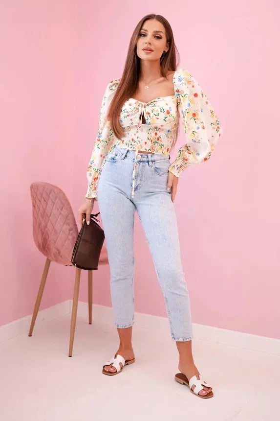 Moteriška rusvos spalvos palaidinė Doni