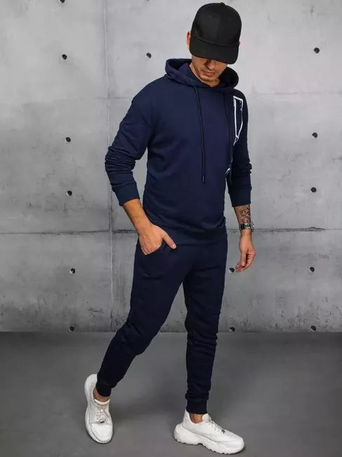 Vyriškas tamsiai mėlynos spalvos komplektas Over