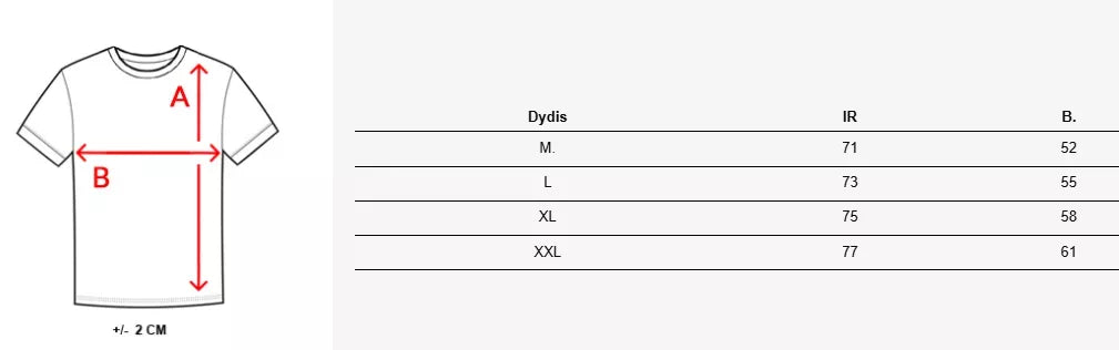 Vyriški balti marškinėliai Respect