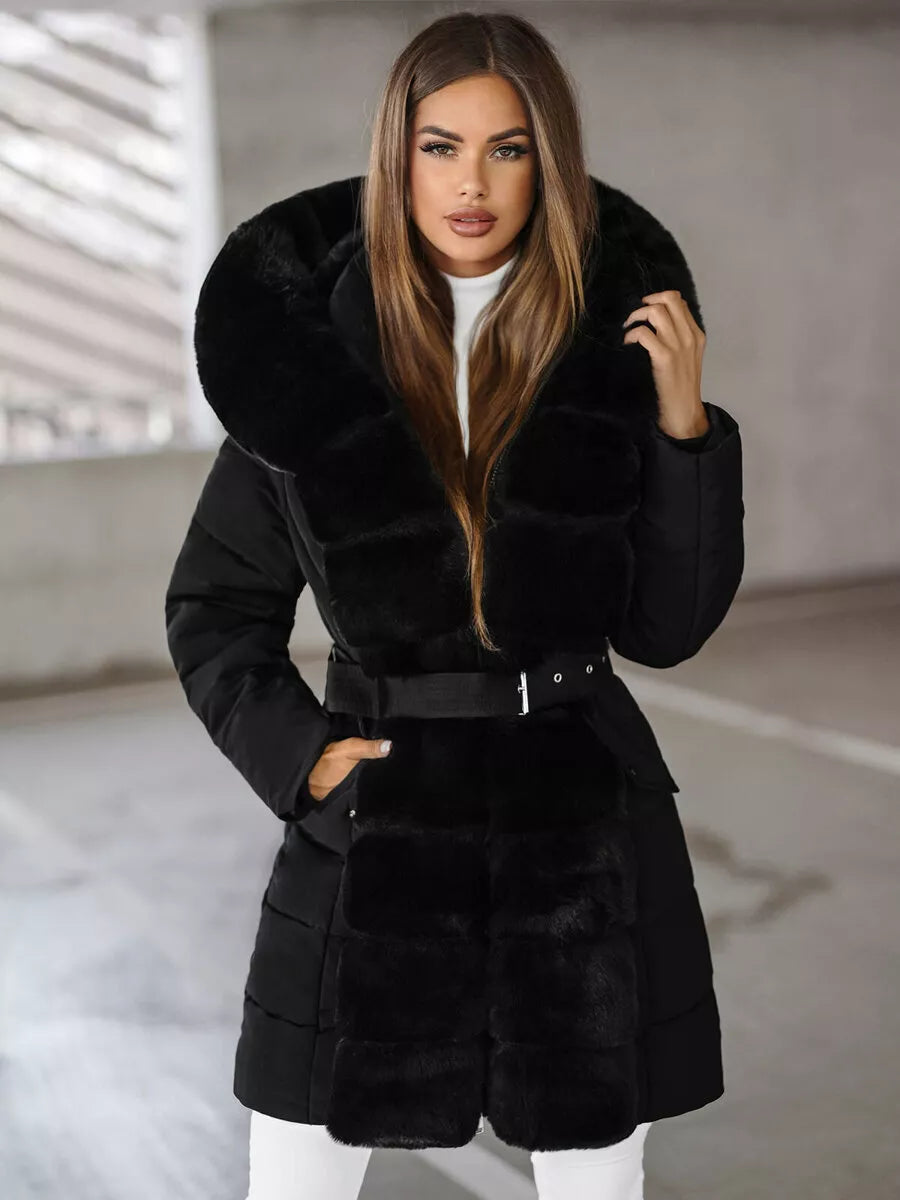 Juodos spalvos moteriška striukė Emil