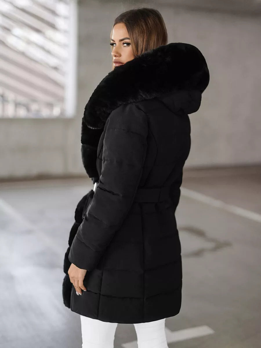 Juodos spalvos moteriška striukė Emil