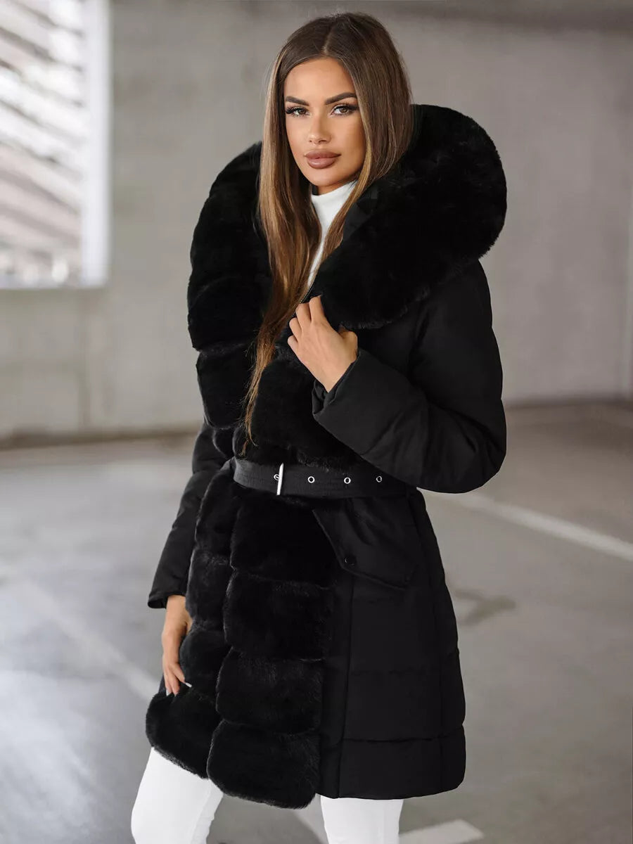 Juodos spalvos moteriška striukė Emil