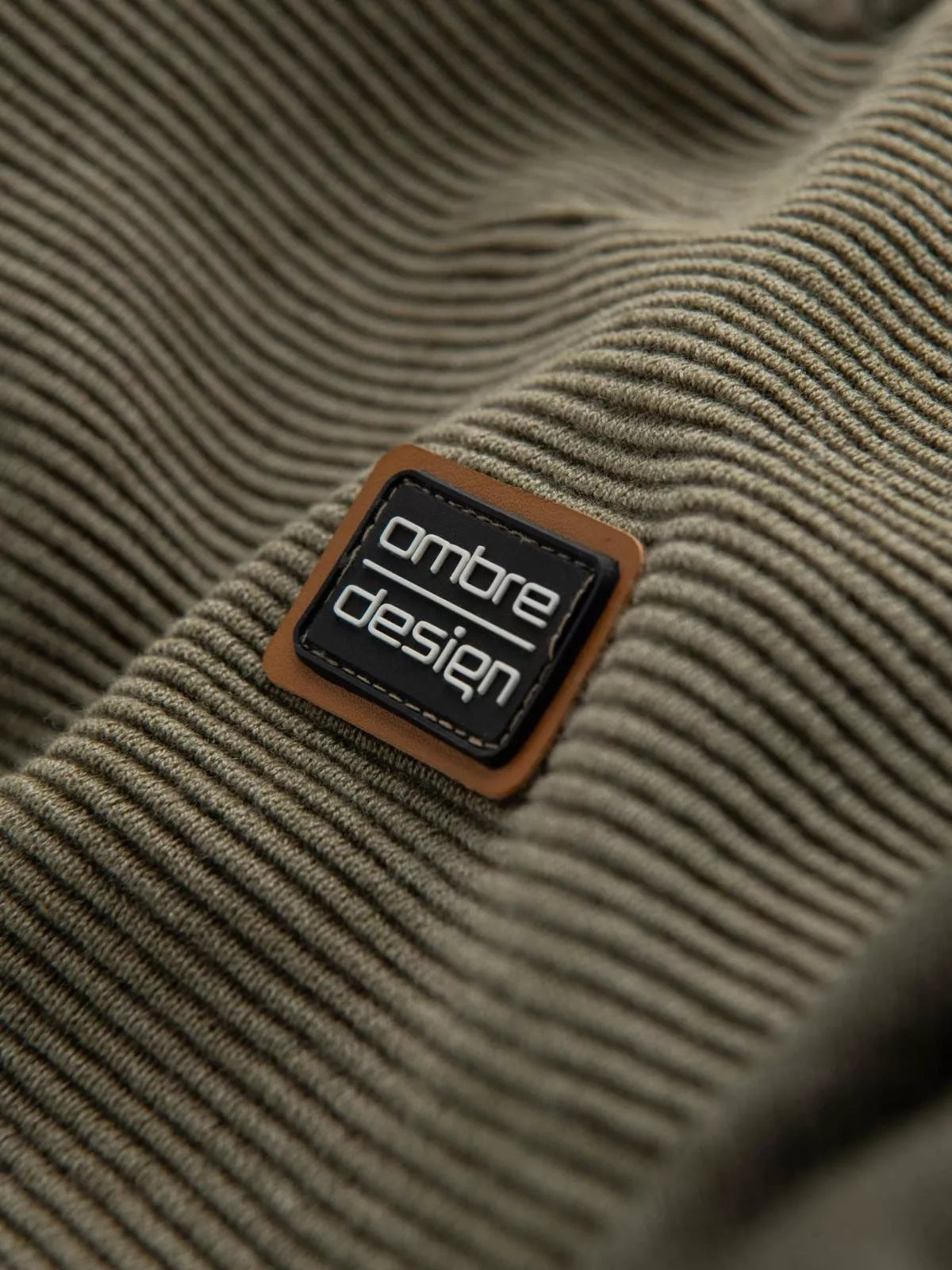 Vyriškas chaki spalvos megztinis Rox