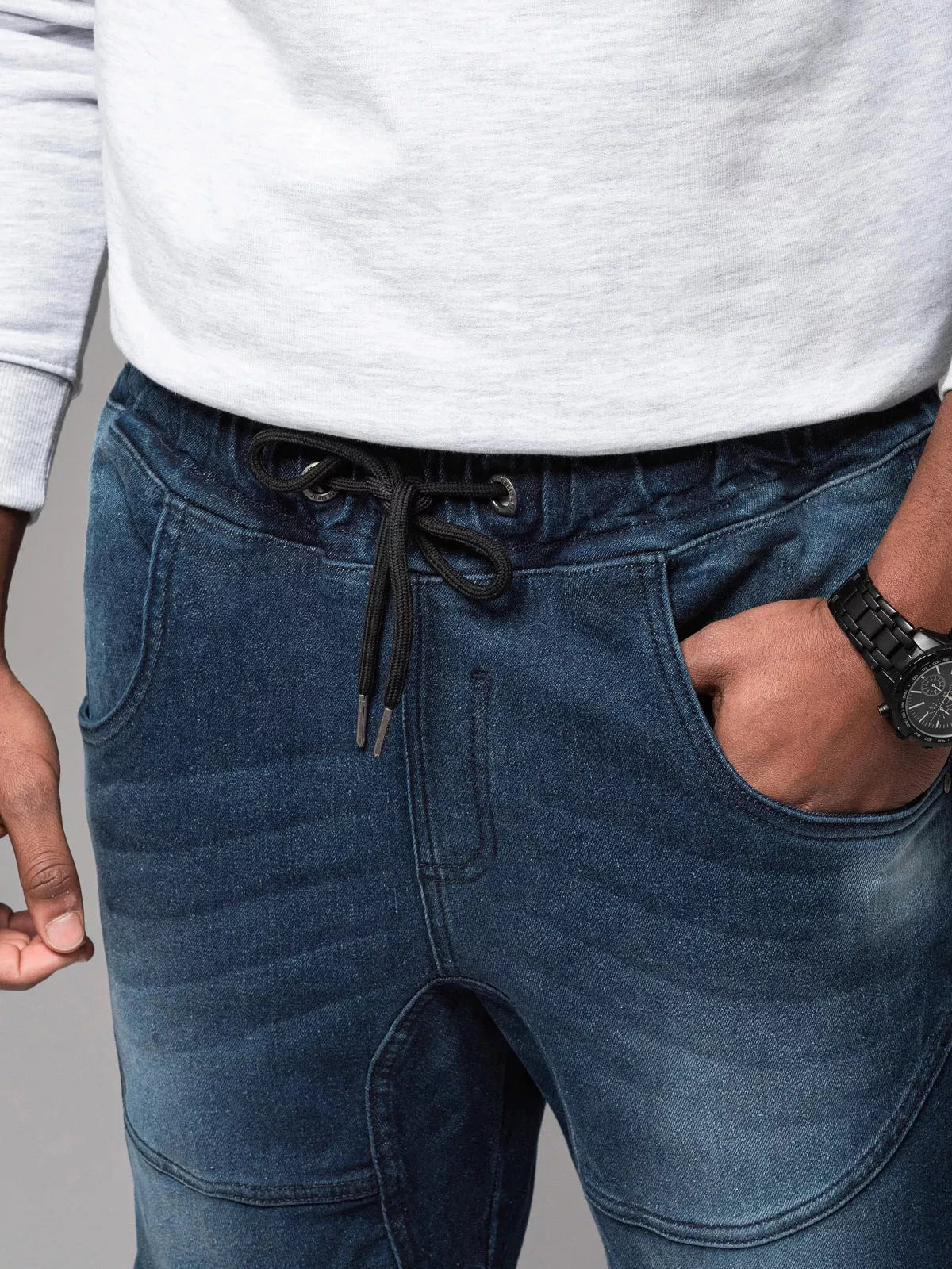 Vyriški mėlyni jogeriai Adren