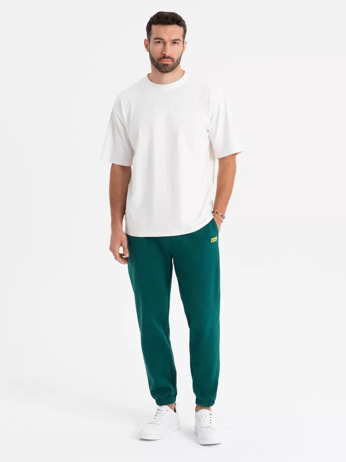 Unisex laisvalaikio žalios kelnės Argan