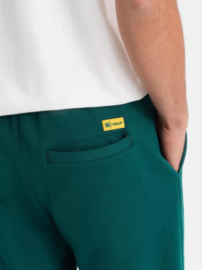 Unisex laisvalaikio žalios kelnės Argan