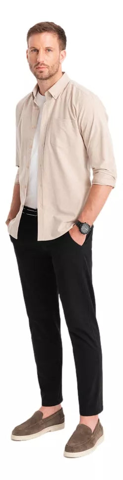 Vyriškos juodos spalvos kelnės Adam