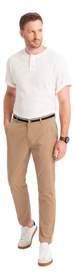 Vyriškos rusvos spalvos kelnės Adam