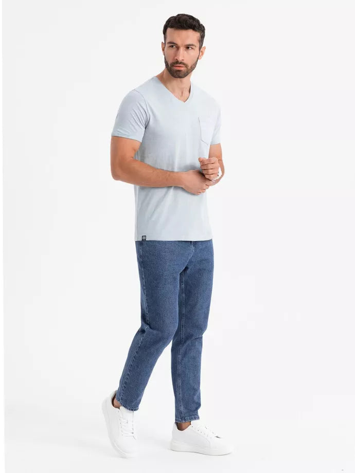 Vyriški pilkos spalvos marškinėliai Montel