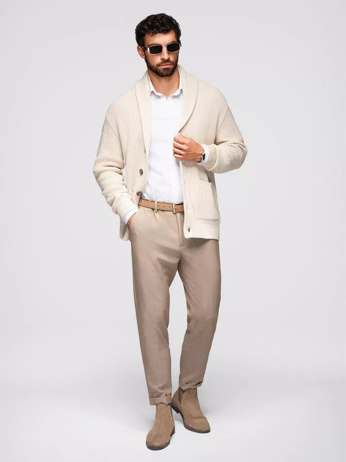 Vyriškas rusvas megztinis Roy