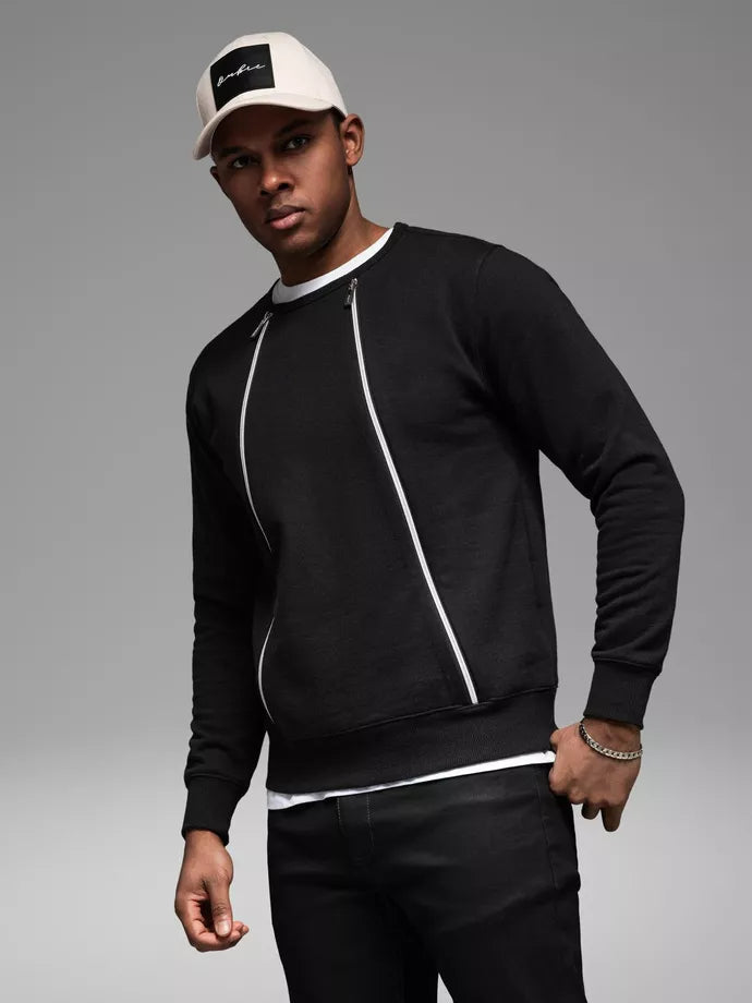 Vyriškas juodas megztinis Anum