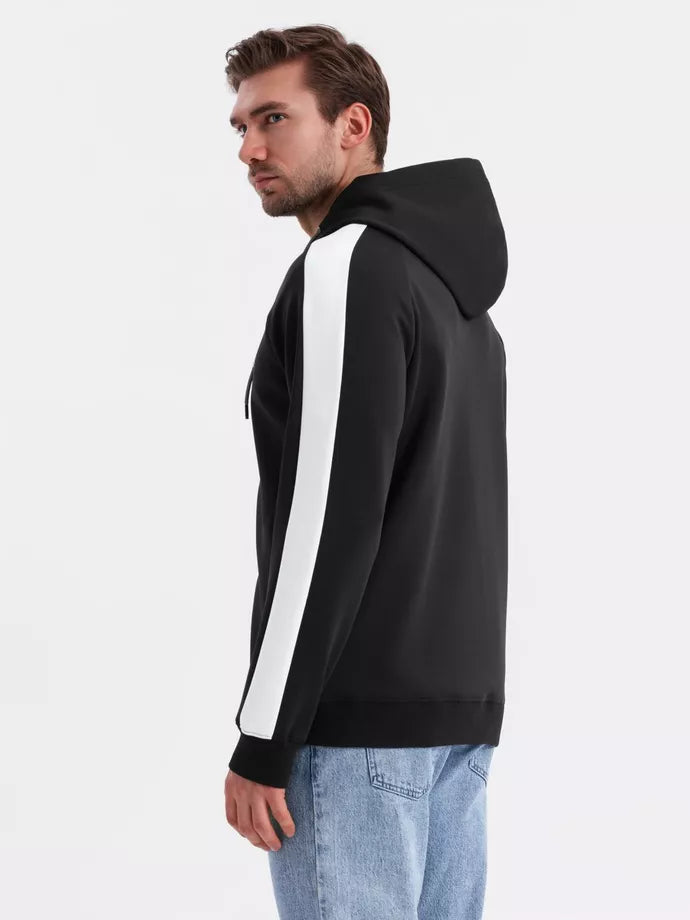 Vyriškas juodas džemperis Dan