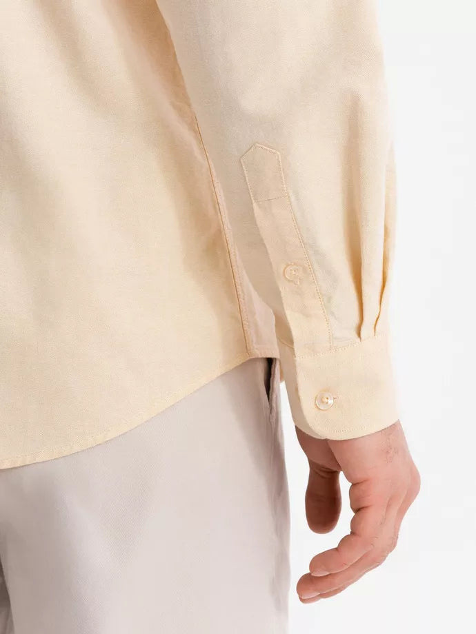 Vyriški geltonos spalvos marškiniai Adrian