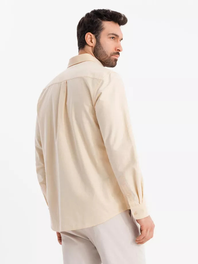 Vyriški geltonos spalvos marškiniai Adrian