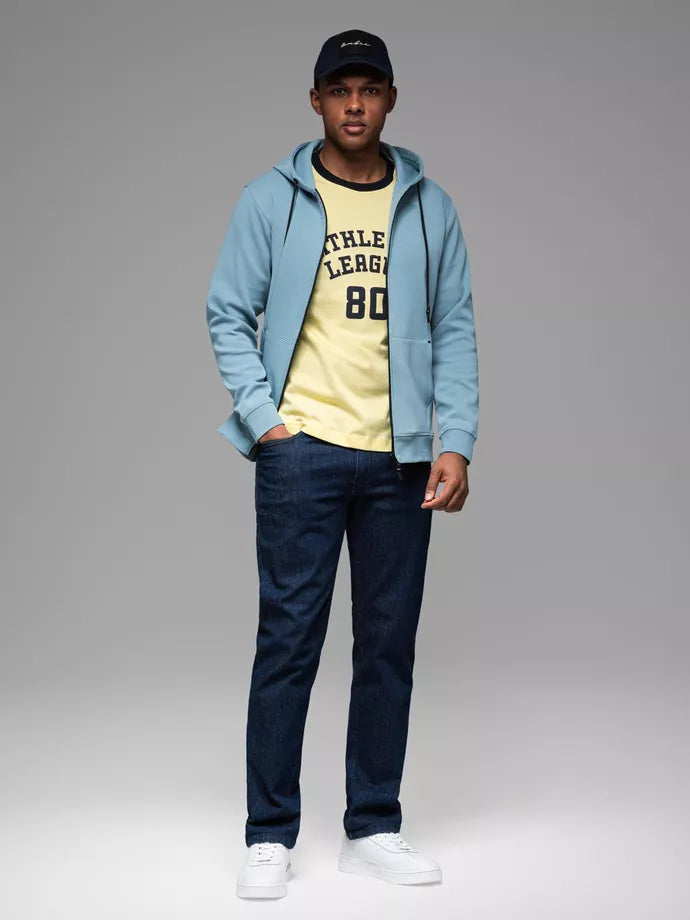 Vyriškas mėlynas džemperis Adal