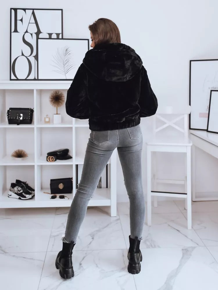 Juoda moteriška striukė Fresona