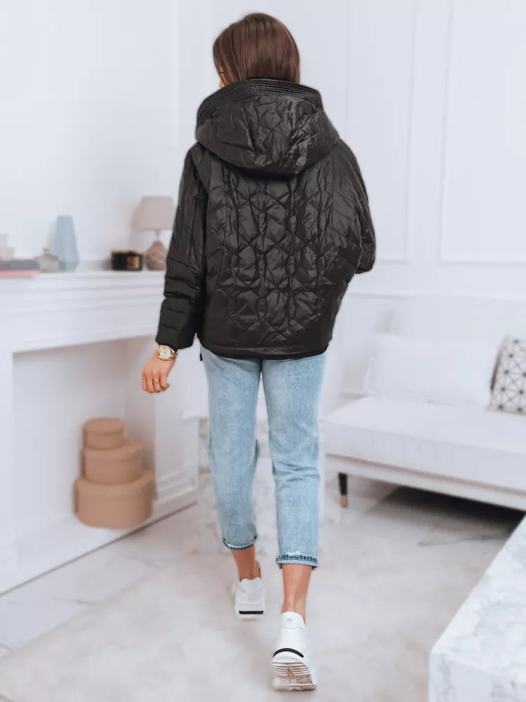 Juoda moteriška striukė Roma