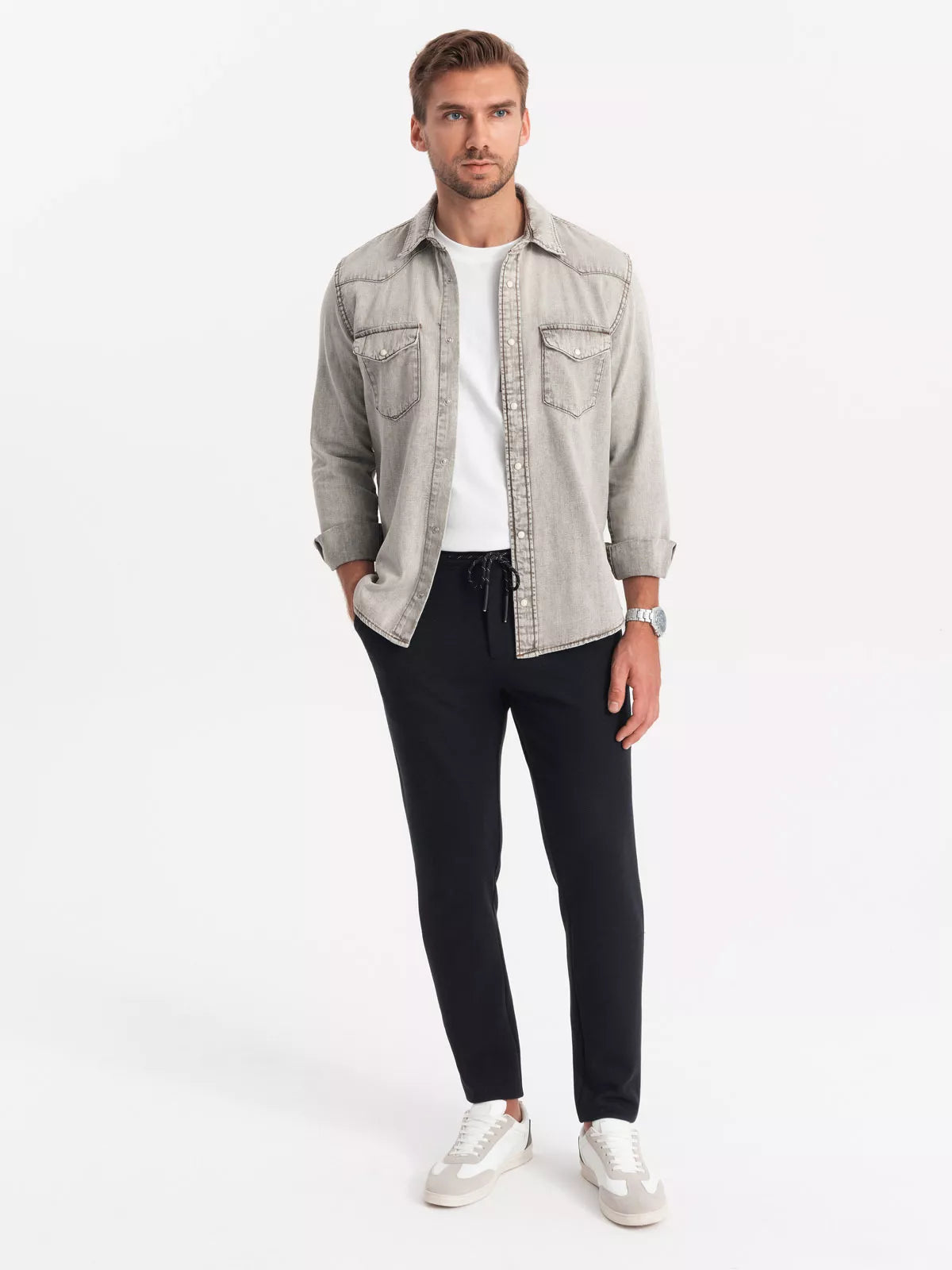 Juodos spalvos kelnės Miren