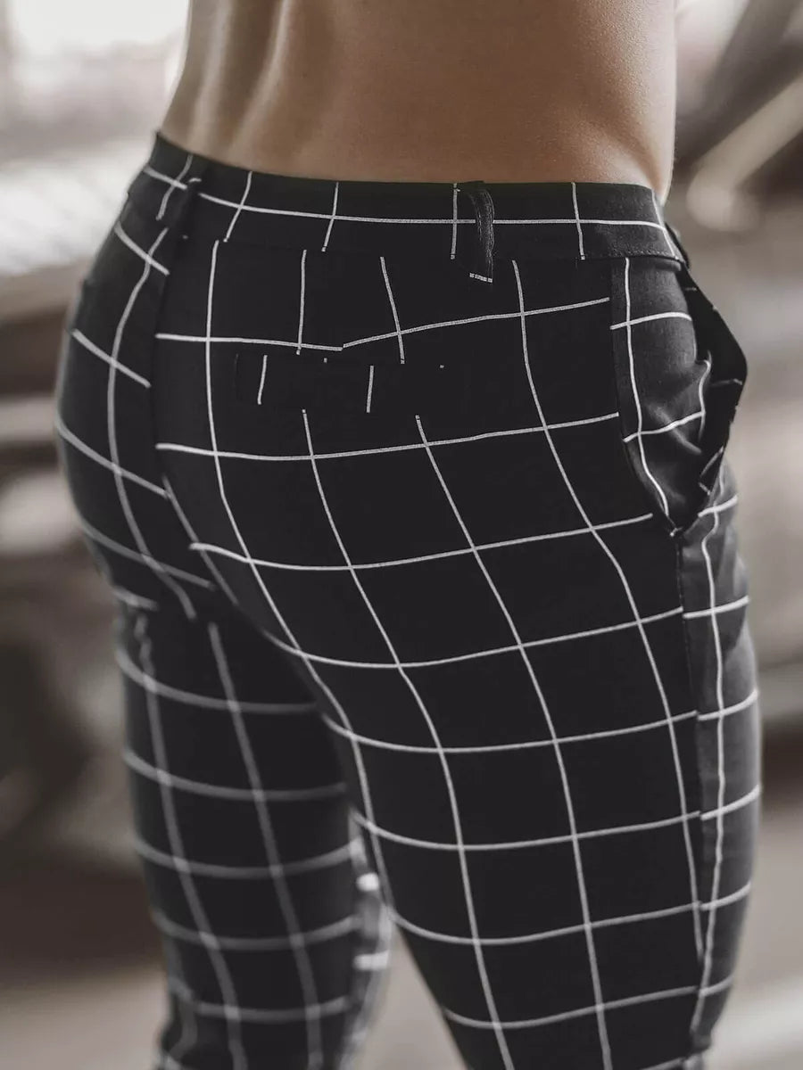 Juodos vyriškos kelnės Karlin